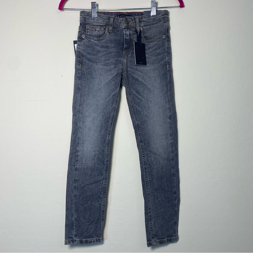 Tommy Hilfiger Gray Slim Men Jeans